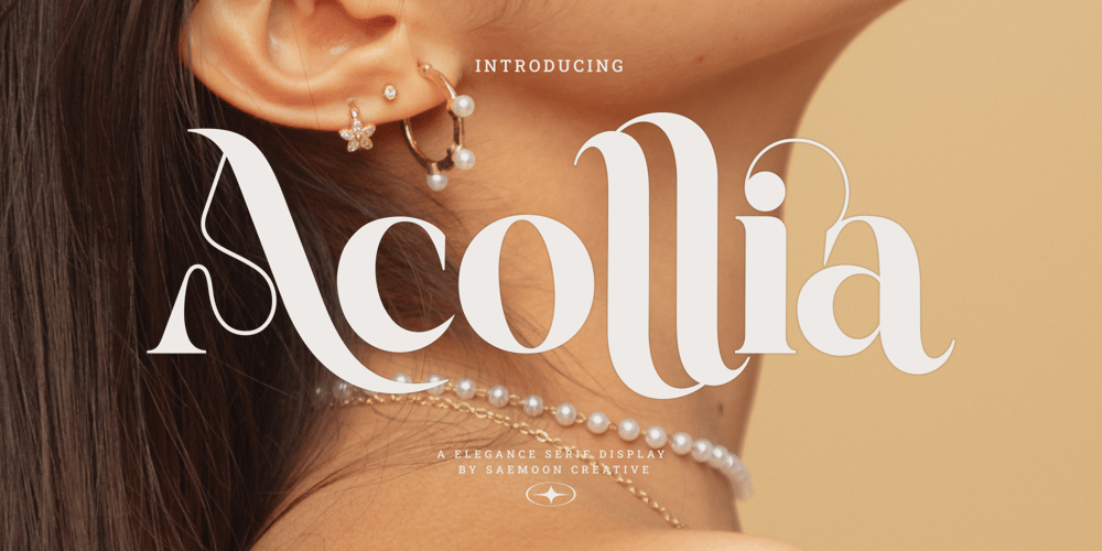 Acollia font