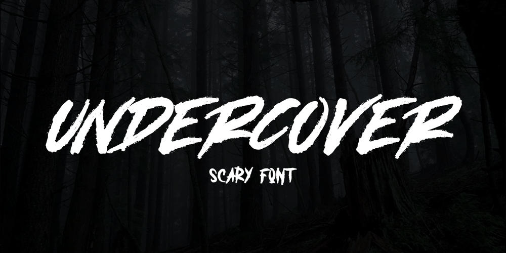 Undercover font