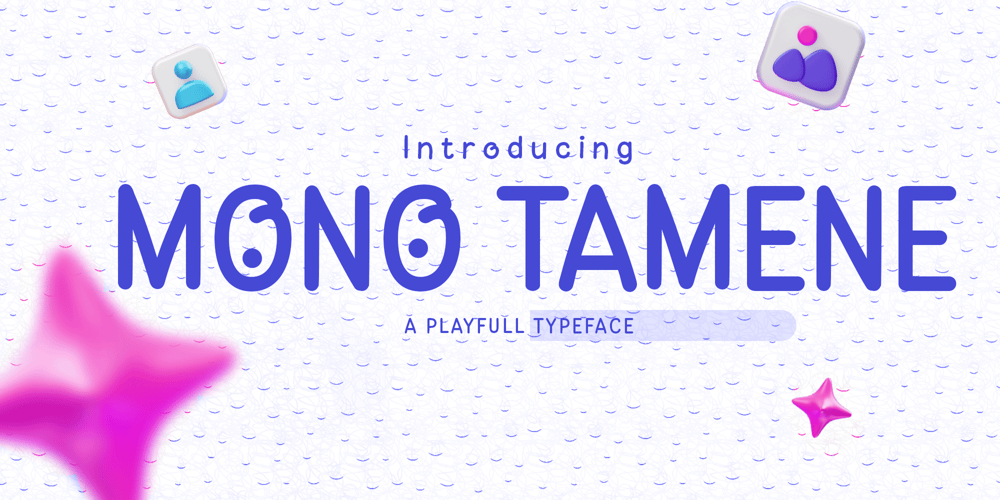 Mono Tamene font