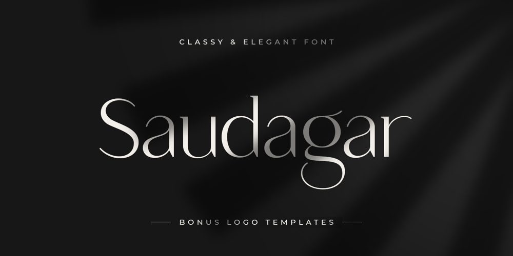 Saudagar font