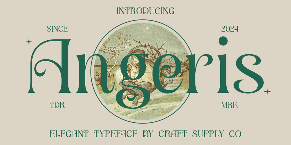 Angeris font