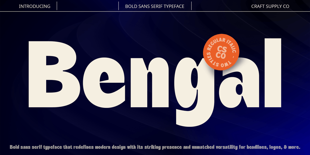 Bengal font