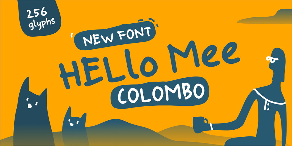 Colombo Sketches font