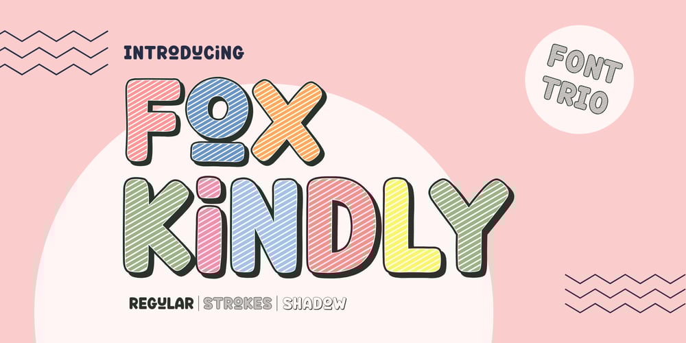 Fox Kindly Shadow font