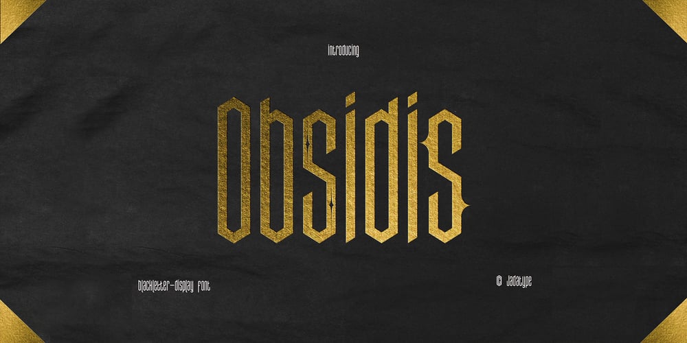 Obsidis font