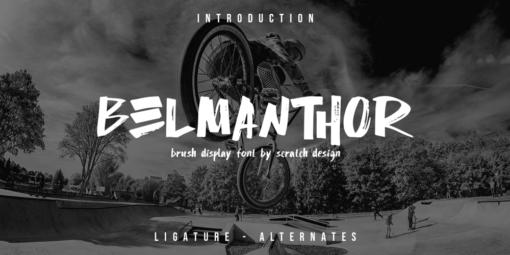 Belmanthor font