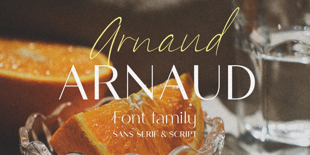 Arnaud font