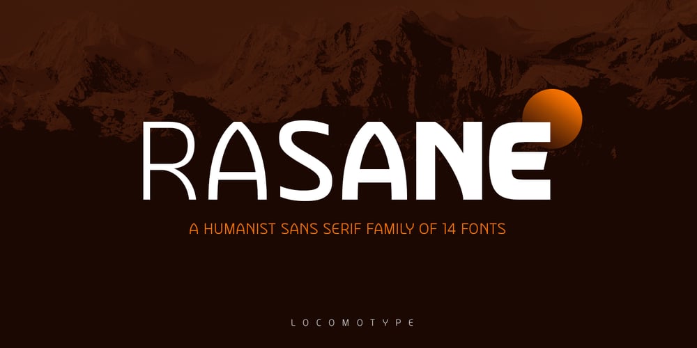 Rasane font