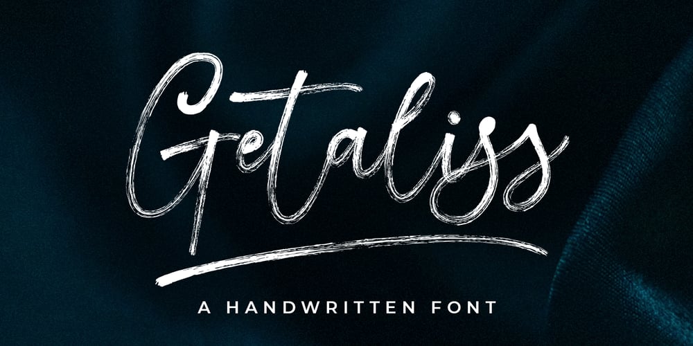 Getaliss font