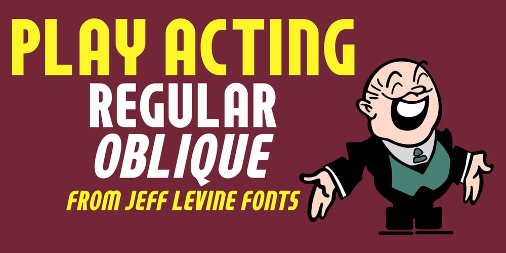 Play Acting JNL font