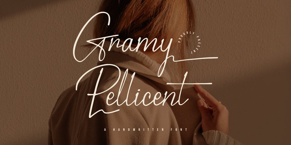 Gramy Pellicent font
