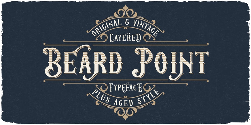 Beard Point font