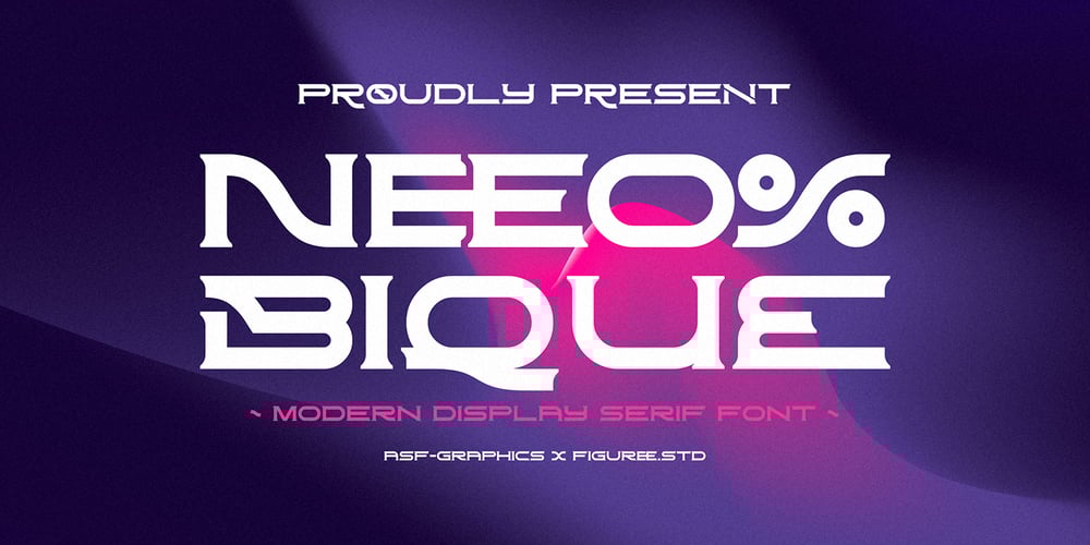 Neobique font