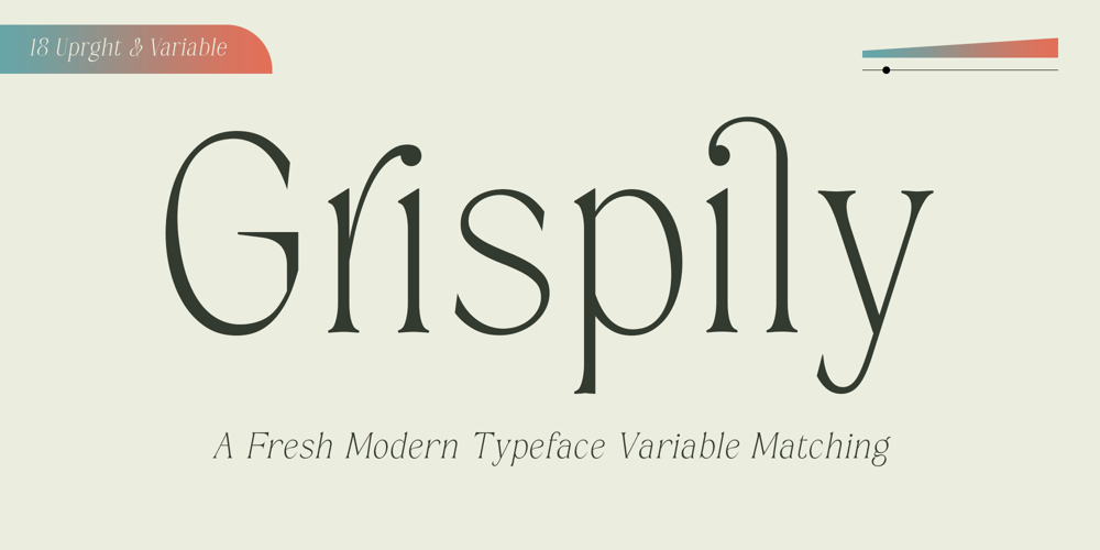 Grispily font