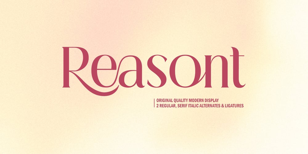 Reasont font