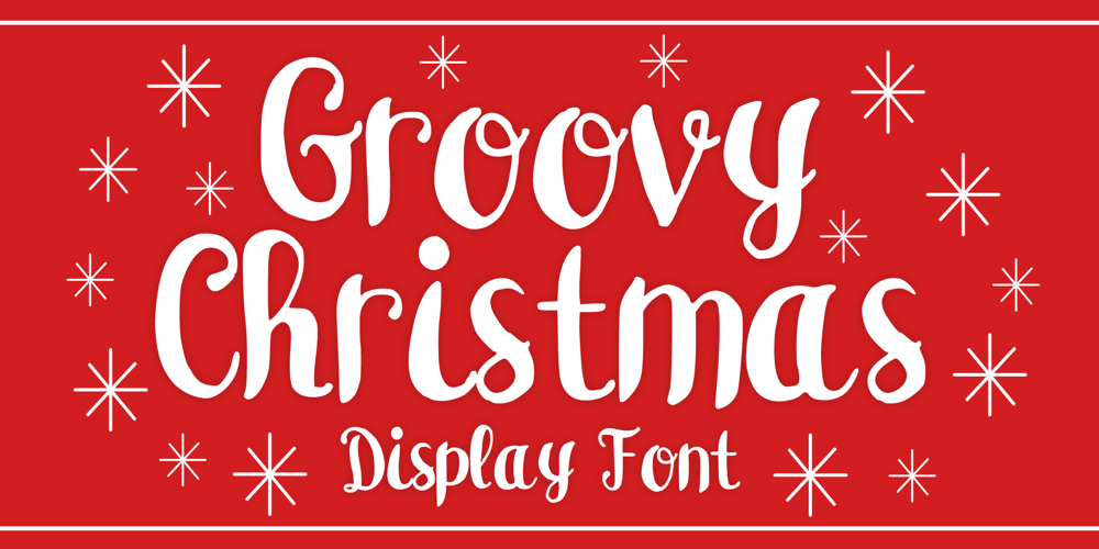 Groovy Christmas font
