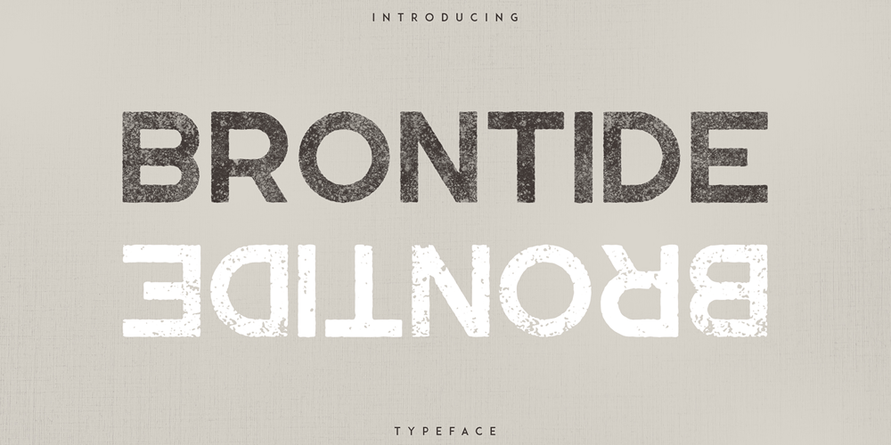 Brontide VP font
