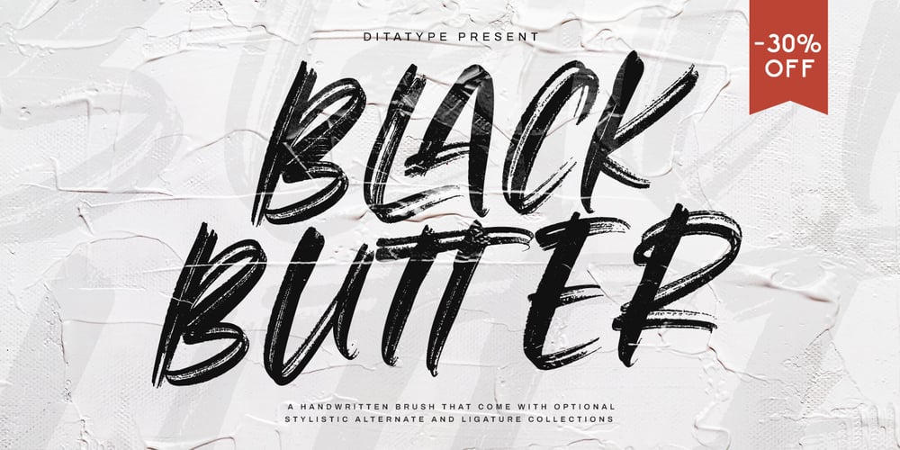 Black Butter font