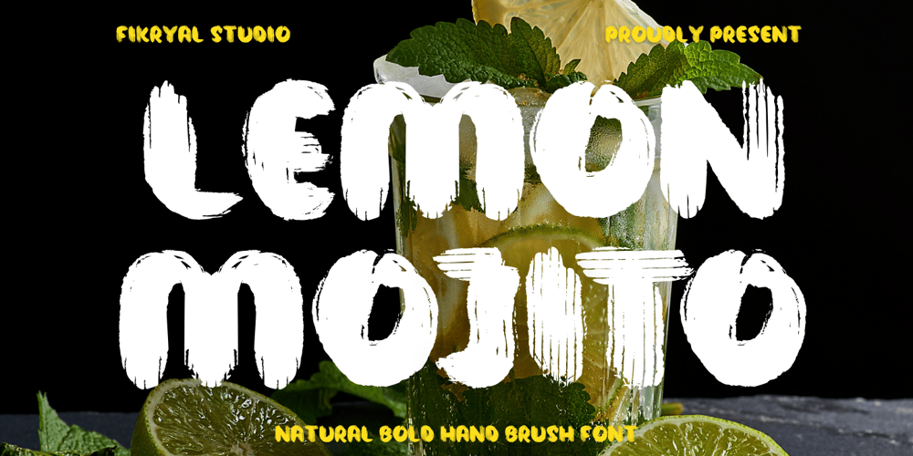 Lemon Mojito font