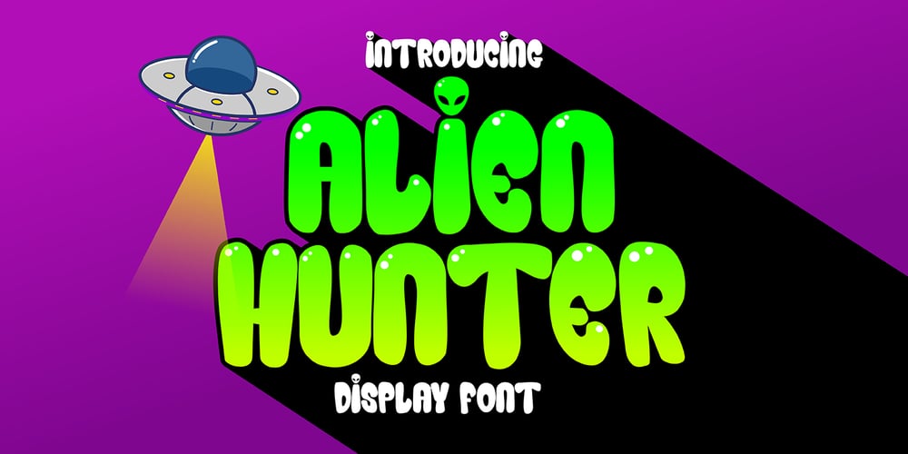 Alien Hunter font