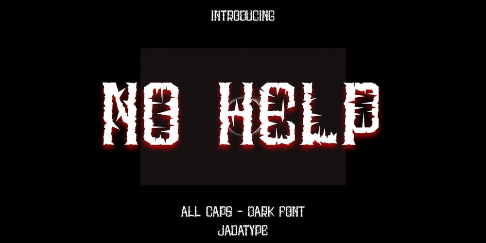 No Help font