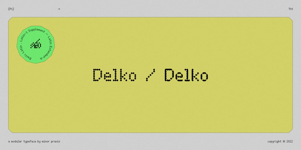 Delko font