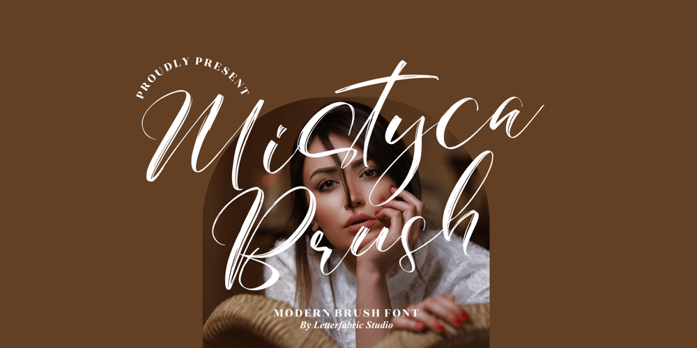 Mistyca Brush font