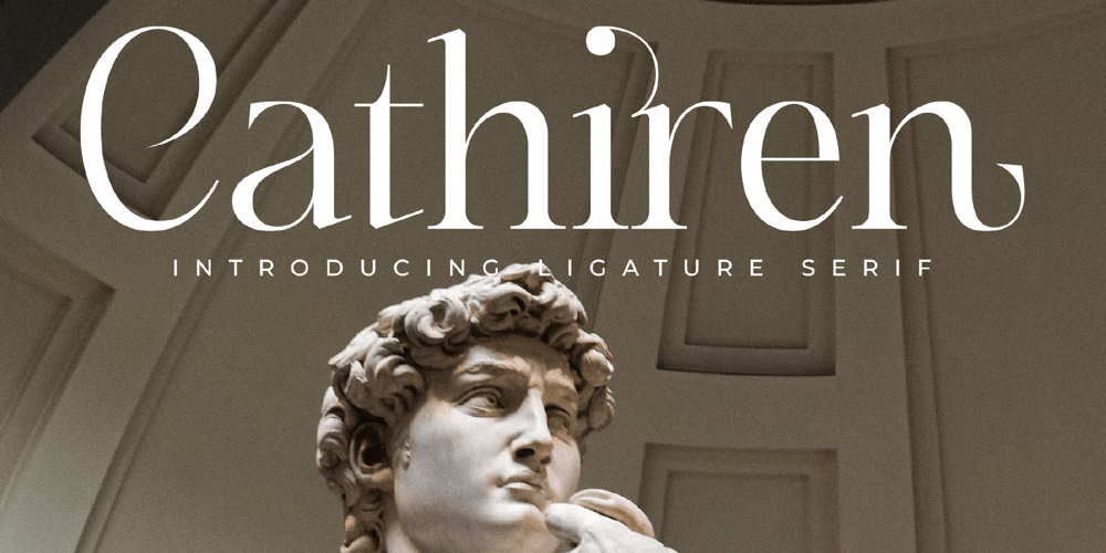 Cathiren font