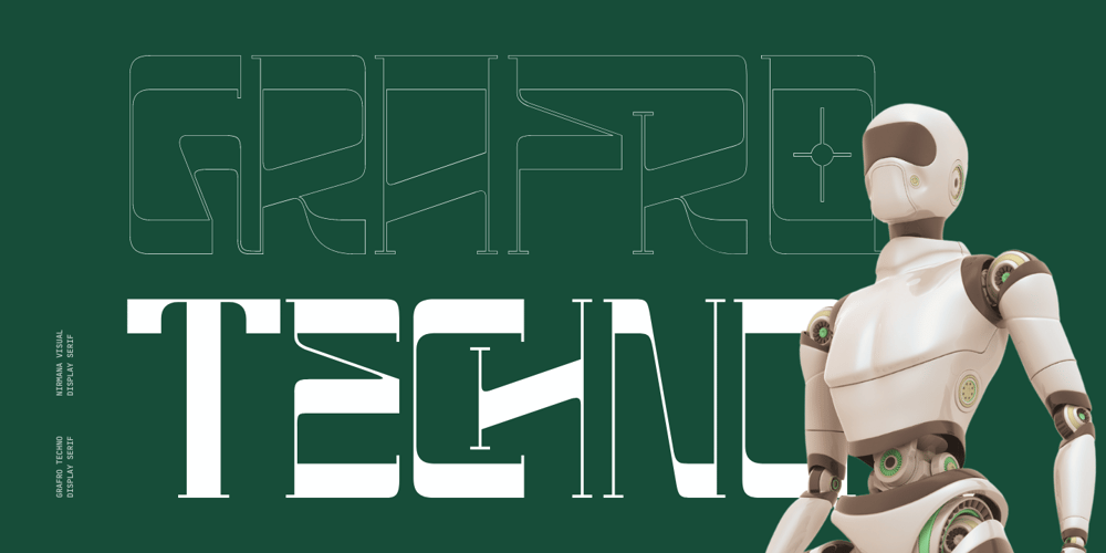 Grafro Techno font