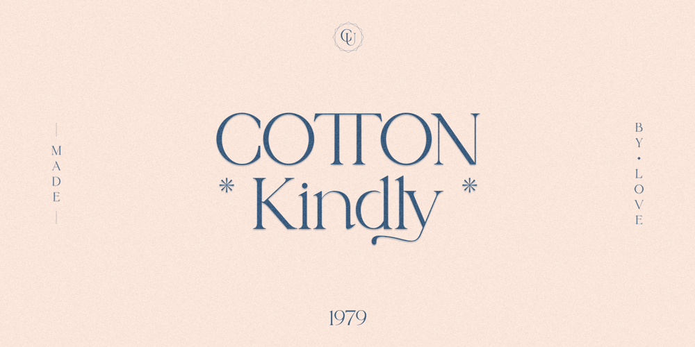 Cotton Kindly font