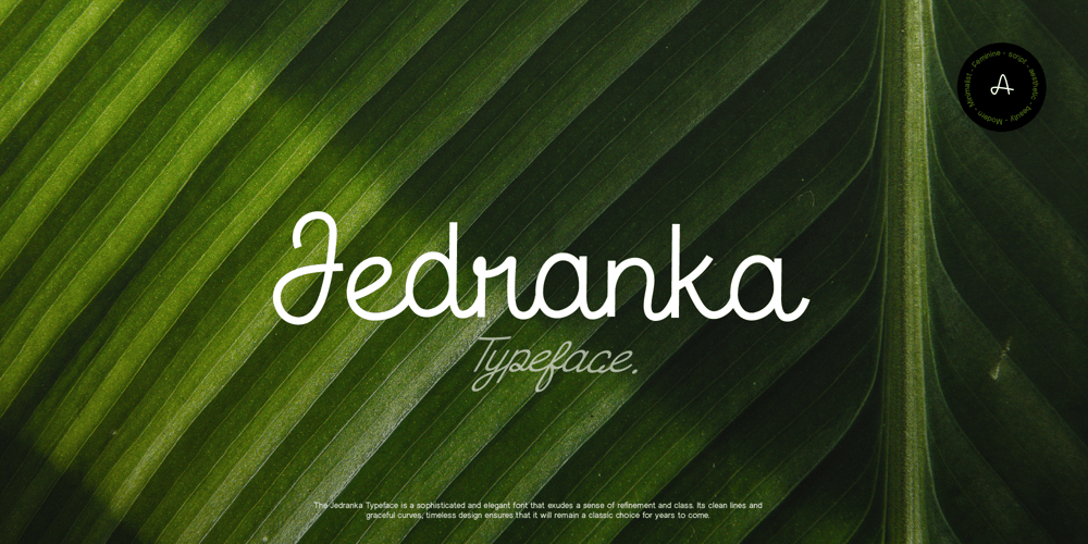 Jedranka font