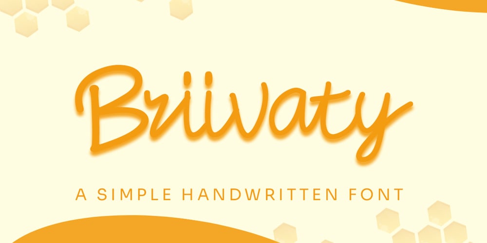 Briivaty font