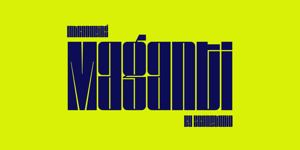 Maganti font
