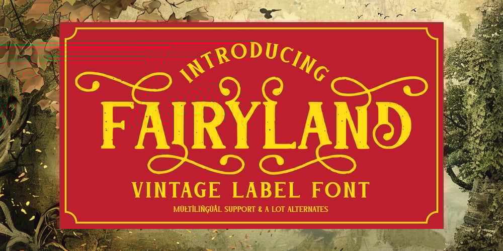 Fairyland font
