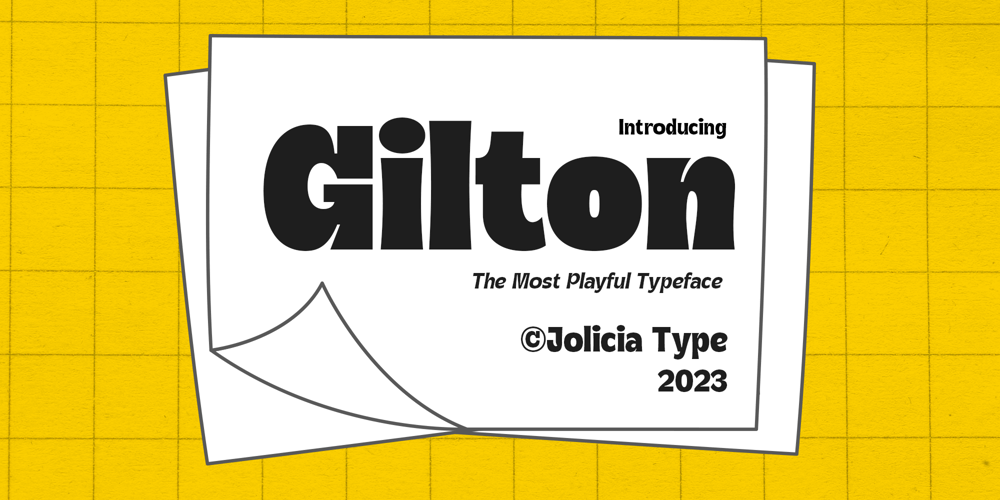 Gilton font