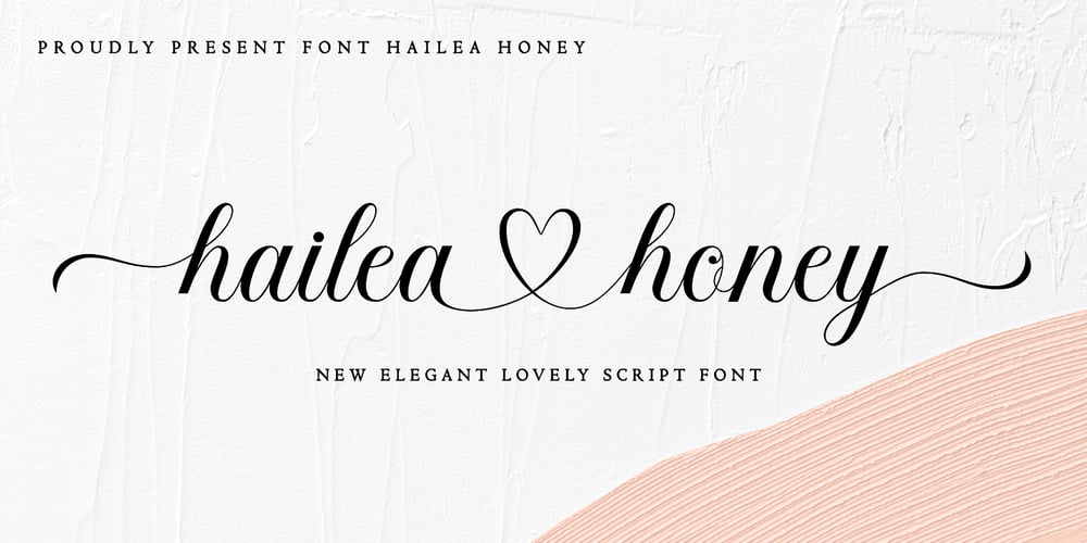 Hailea Honey font
