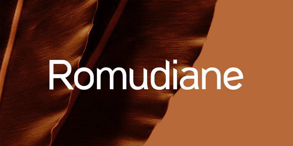 Romudiane font