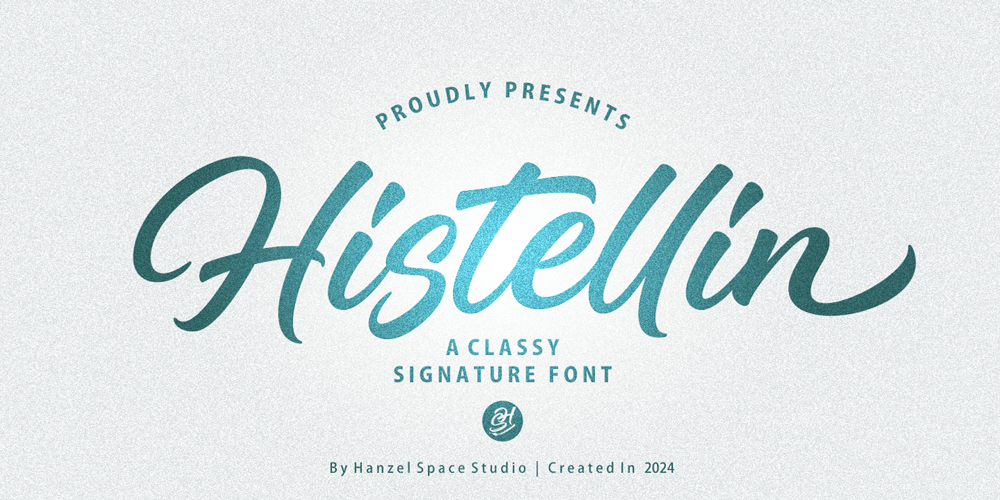 Histellin font