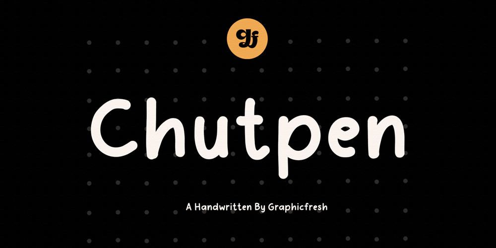 Chutpen font