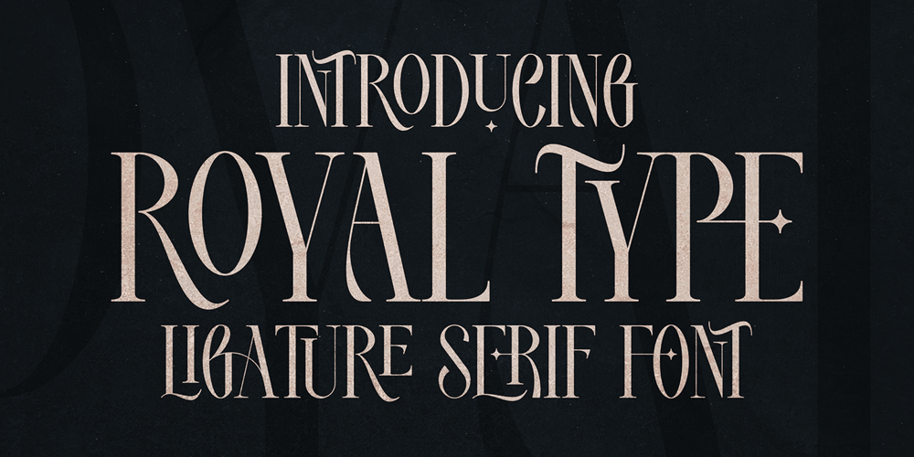 Royal Type font