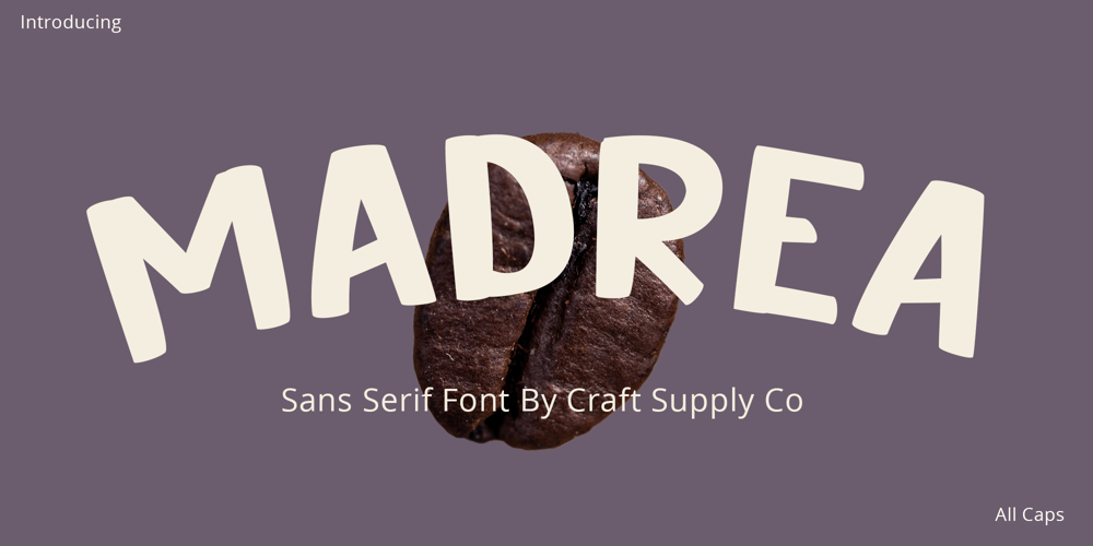 Madrea font