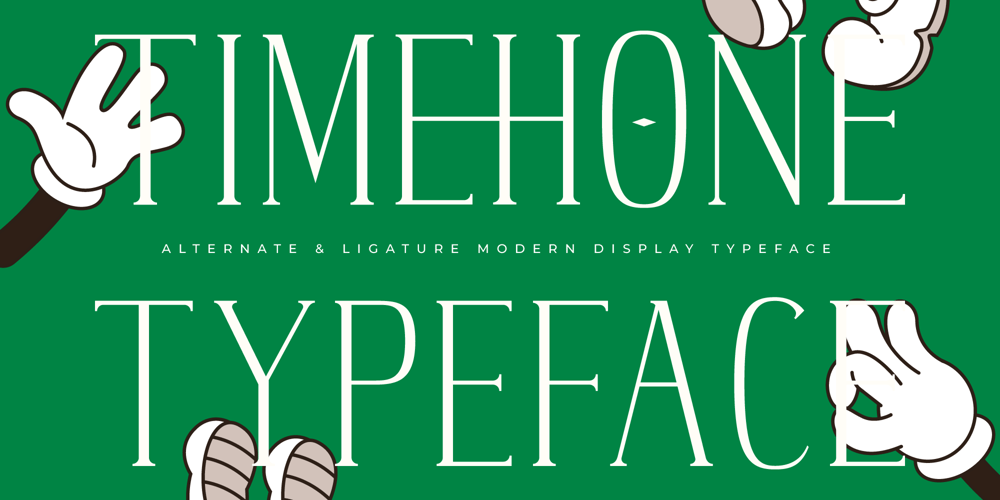 Timehone font