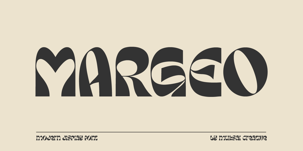 Margeo font