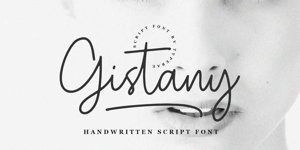 Gistany font