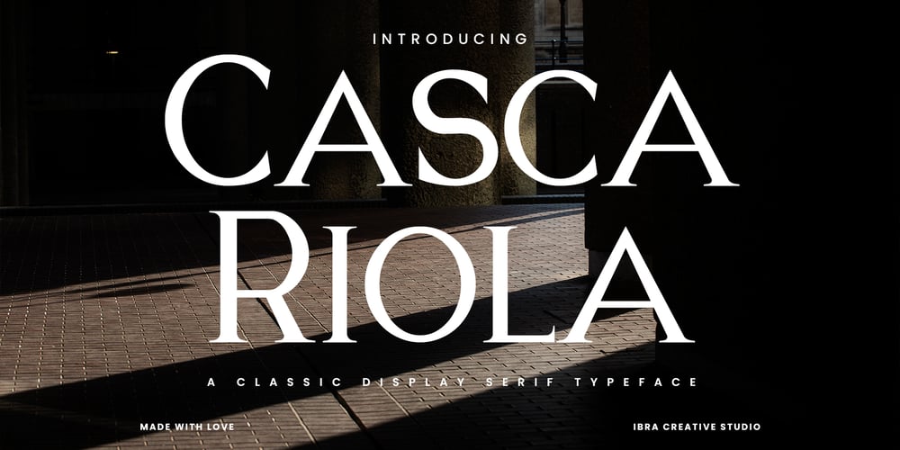 Casca Riola font