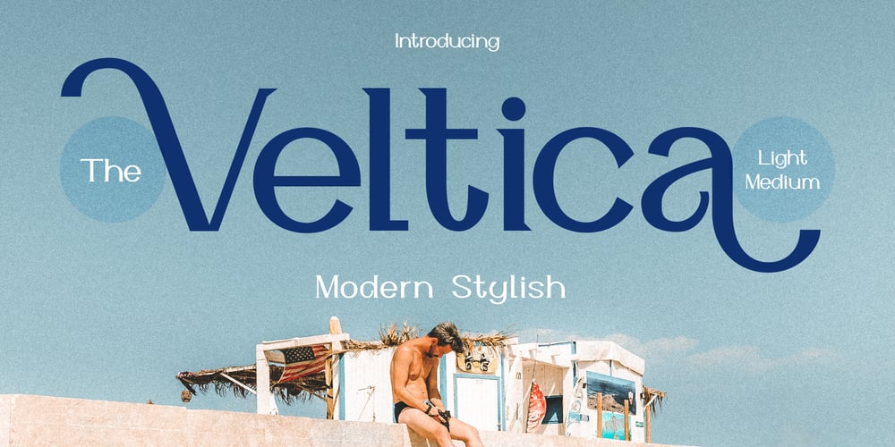 Veltica font
