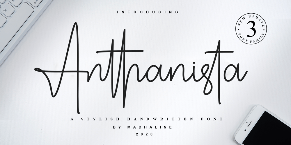 Anthanista font