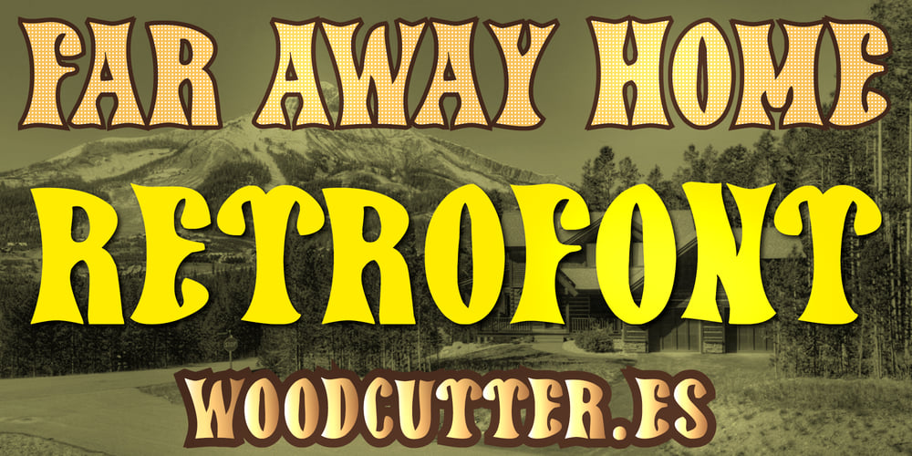Far Away Home font