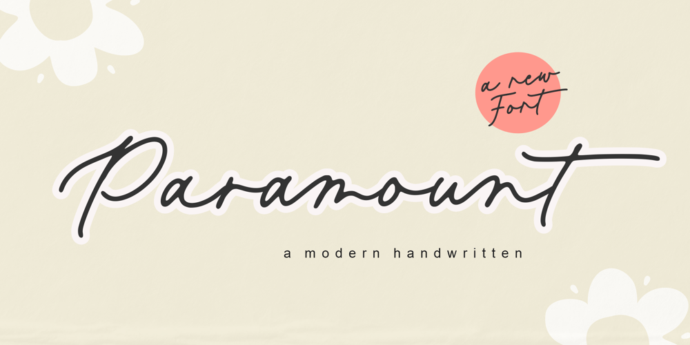 Paramount font