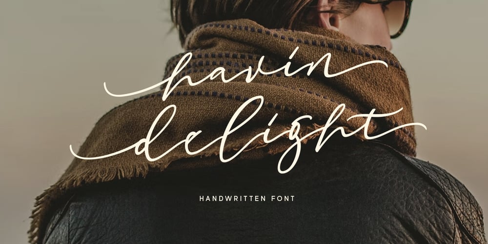 Havin Delight font